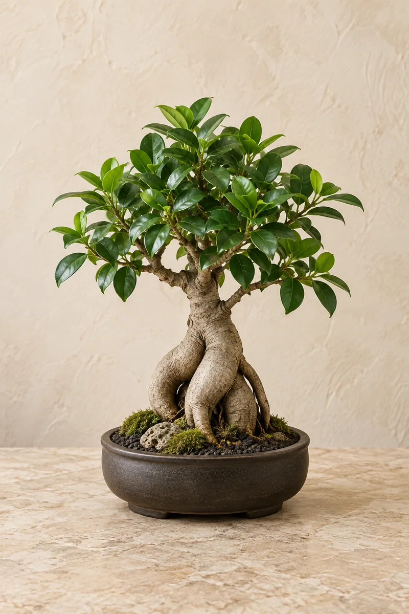 Küçük Bir Dünya — Ficus ginseng bonsai